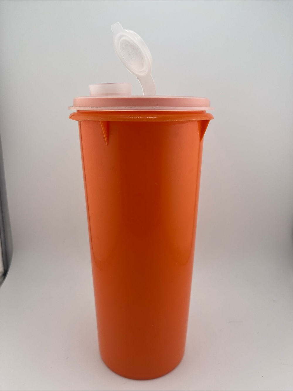 Vintage Tupperware Orange Flip-Spout 262-3
